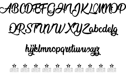 Run to the Hills Personal Use font插图2