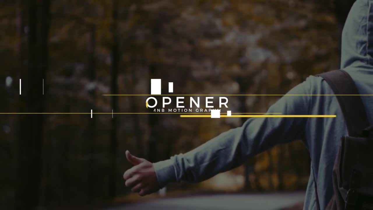 现代都市风格转场特效素材库精选AE模板