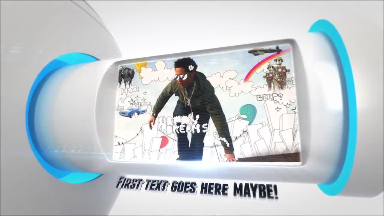 科技感文字标题动画素材库精选AE模板