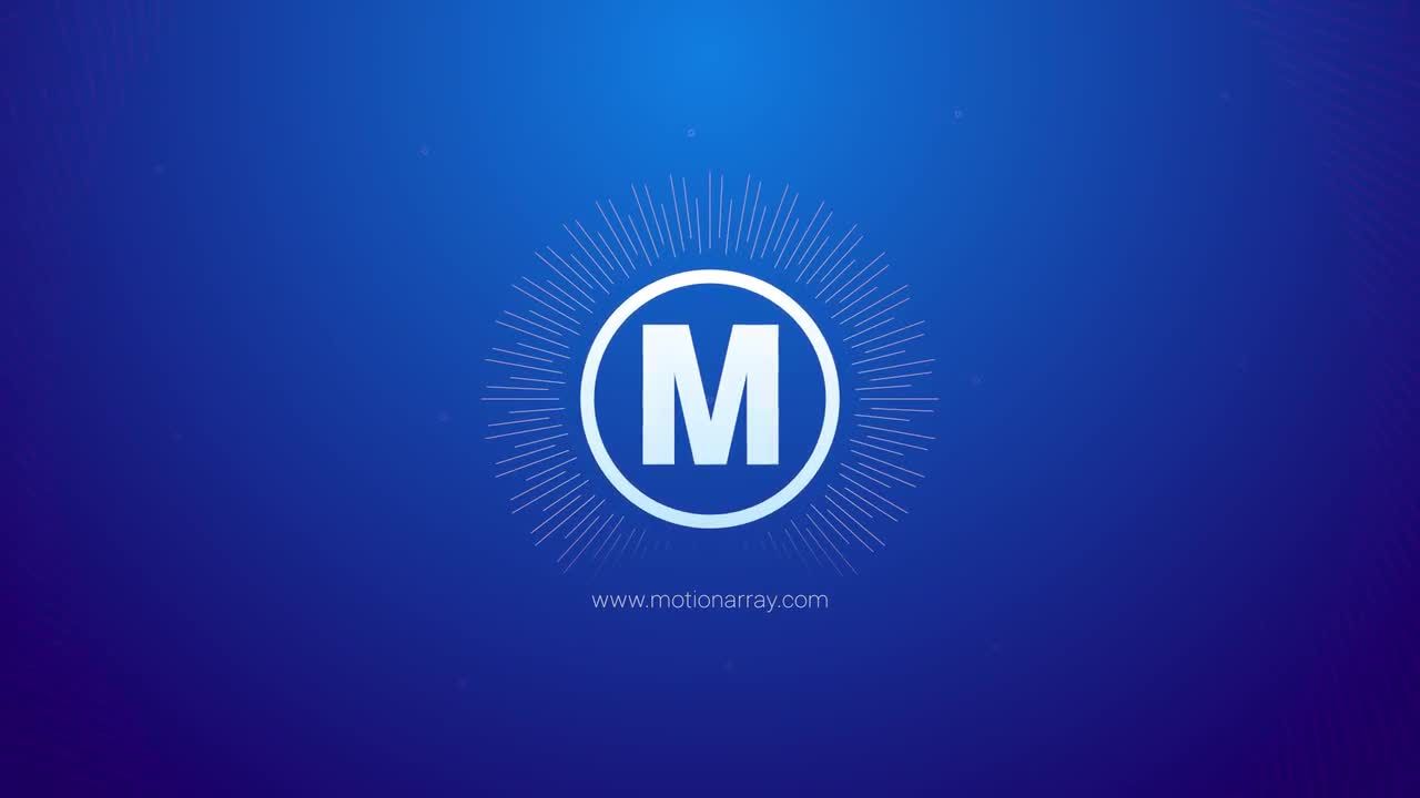 几何线logo展示素材库推荐PR模板