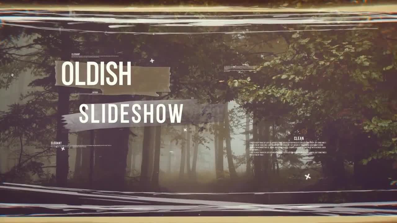 复古设计新产品介绍素材库精选AE模板