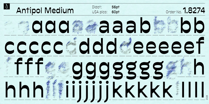 Antipol Font Family 26 Font插图2