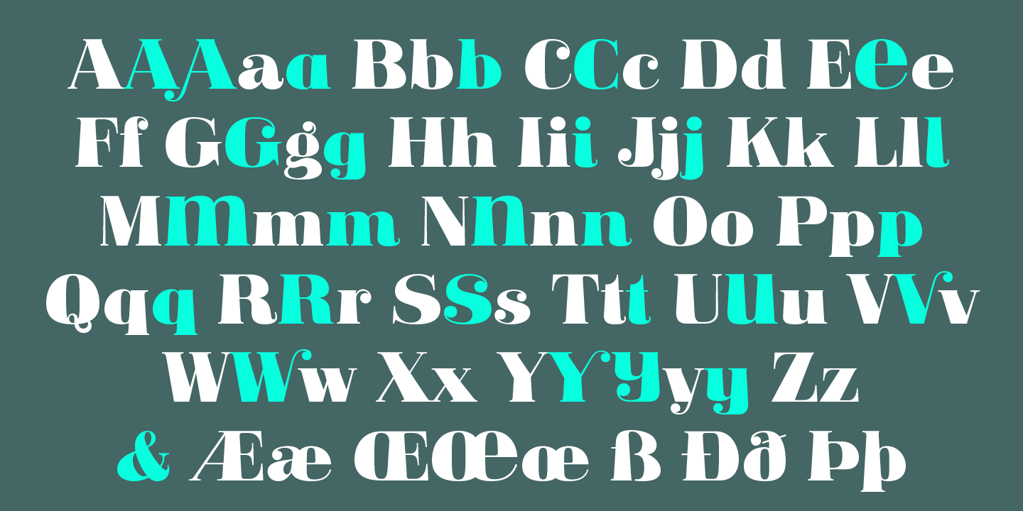 P22 Barabajagal Font插图2