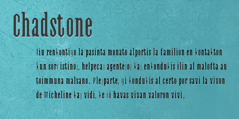 Chadstone Font插图2