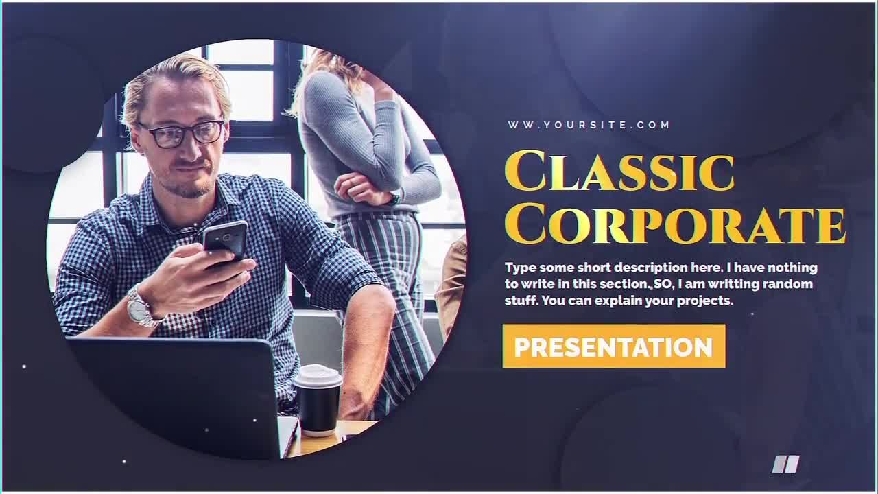 现代的皇家商业动画素材库精选AE模板