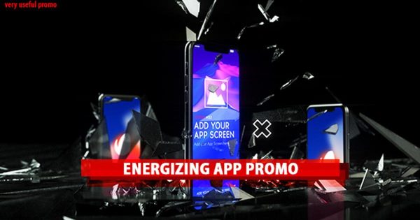 iPhone X, iPhone 8 &amp; Android 动态样机素材库精选AE模板 Energizing App Promo