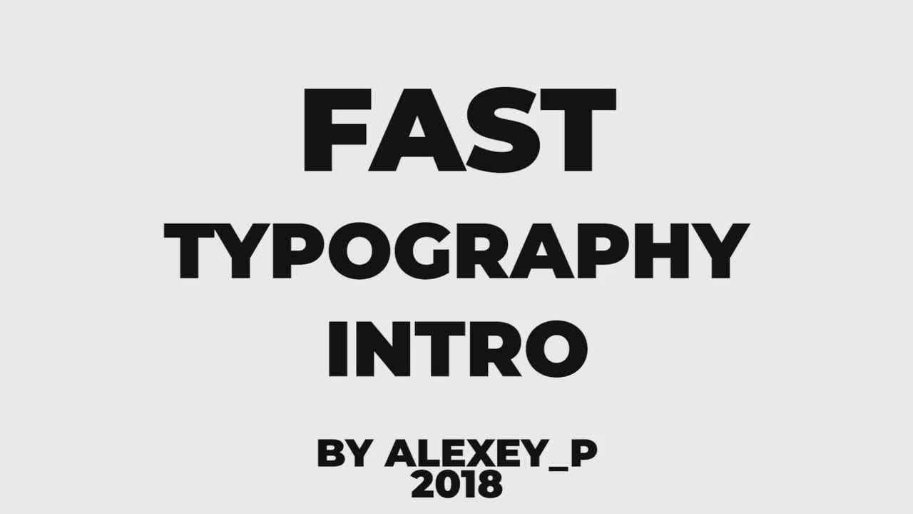 有节奏的广告排版介绍Pr模板