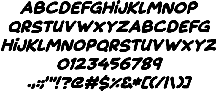 Magical Markers font插图2