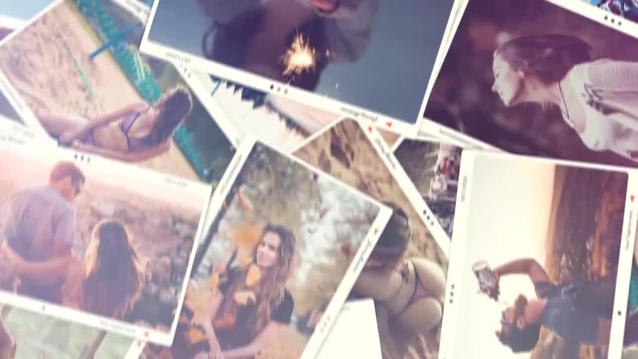 旅途记忆照片显示素材库精选AE模板