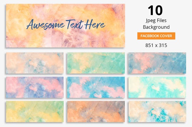 90款Facebook封面背景设计模板素材库精选 90 Facebook Cover Background插图(6)