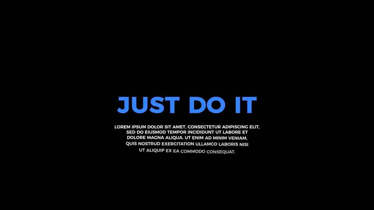 18个动画故障和扭曲的广告全屏标题动画素材库精选AE模板