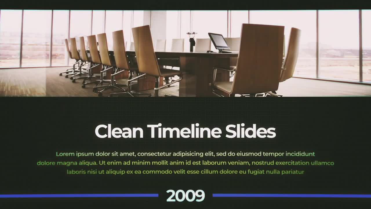 公司的简短视频介绍素材库精选AE模板