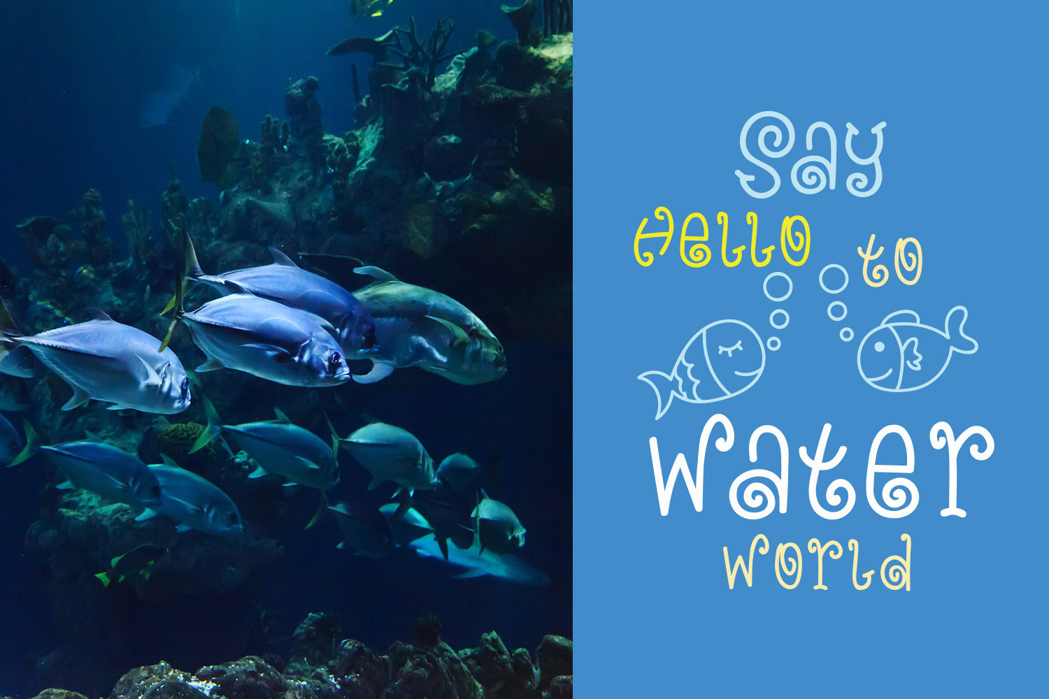 Blue Ocean – Cute and Funny Font插图3