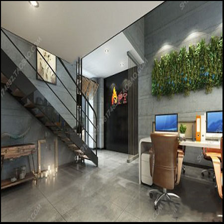 办公室场景室内场景素材之家精选3D模型