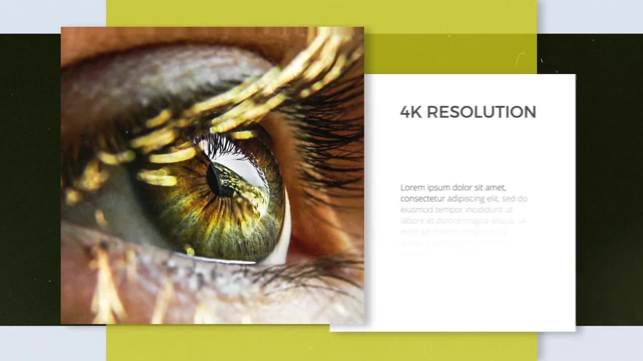 企业清洁幻灯片开场白素材库精选AE模板