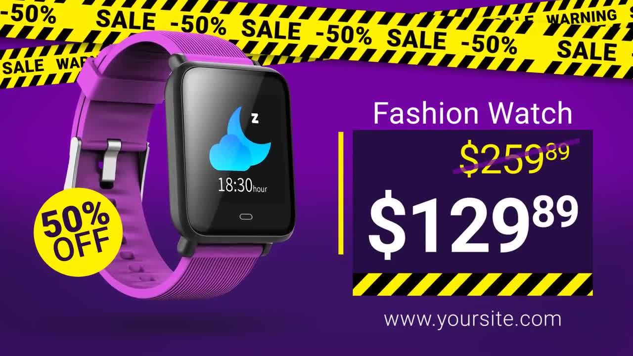 最终销售明亮动态动画素材库精选AE模板