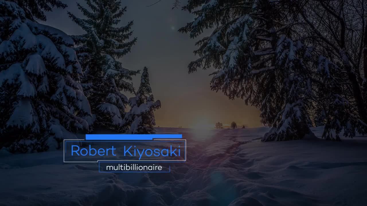 13个冬季沉默时尚标题素材库精选AE模板