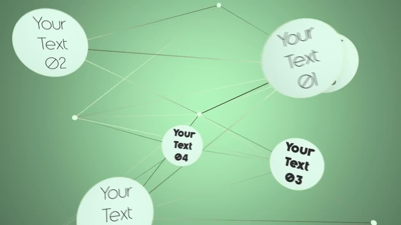 企业视频或演示文稿连接徽标素材库精选AE模板