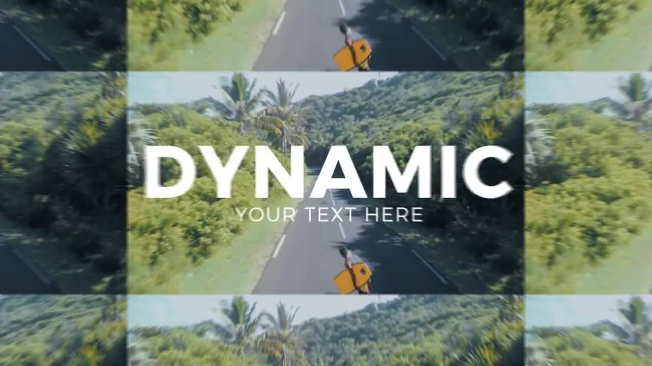 活动促销幻灯片ae模板