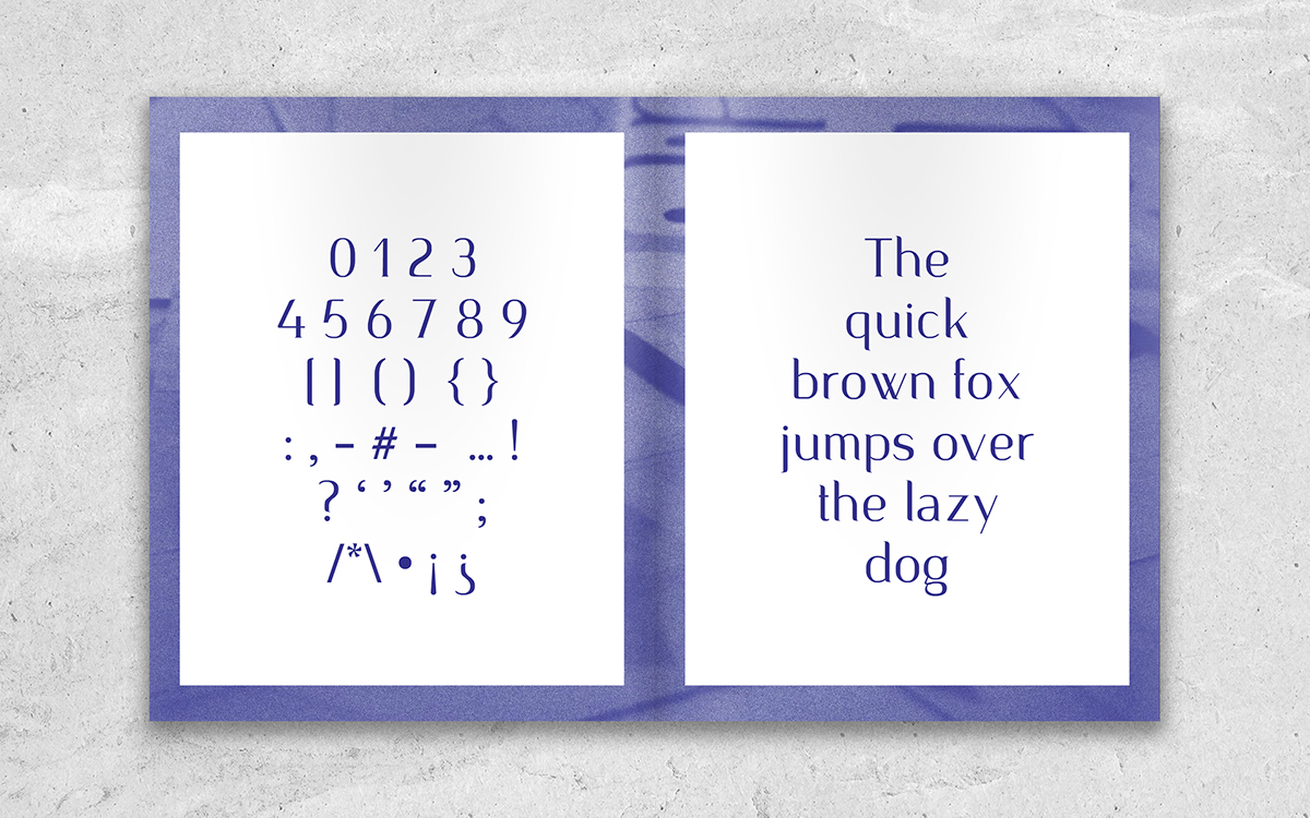 免费半衬线字体 Milda regular FONT插图(6)