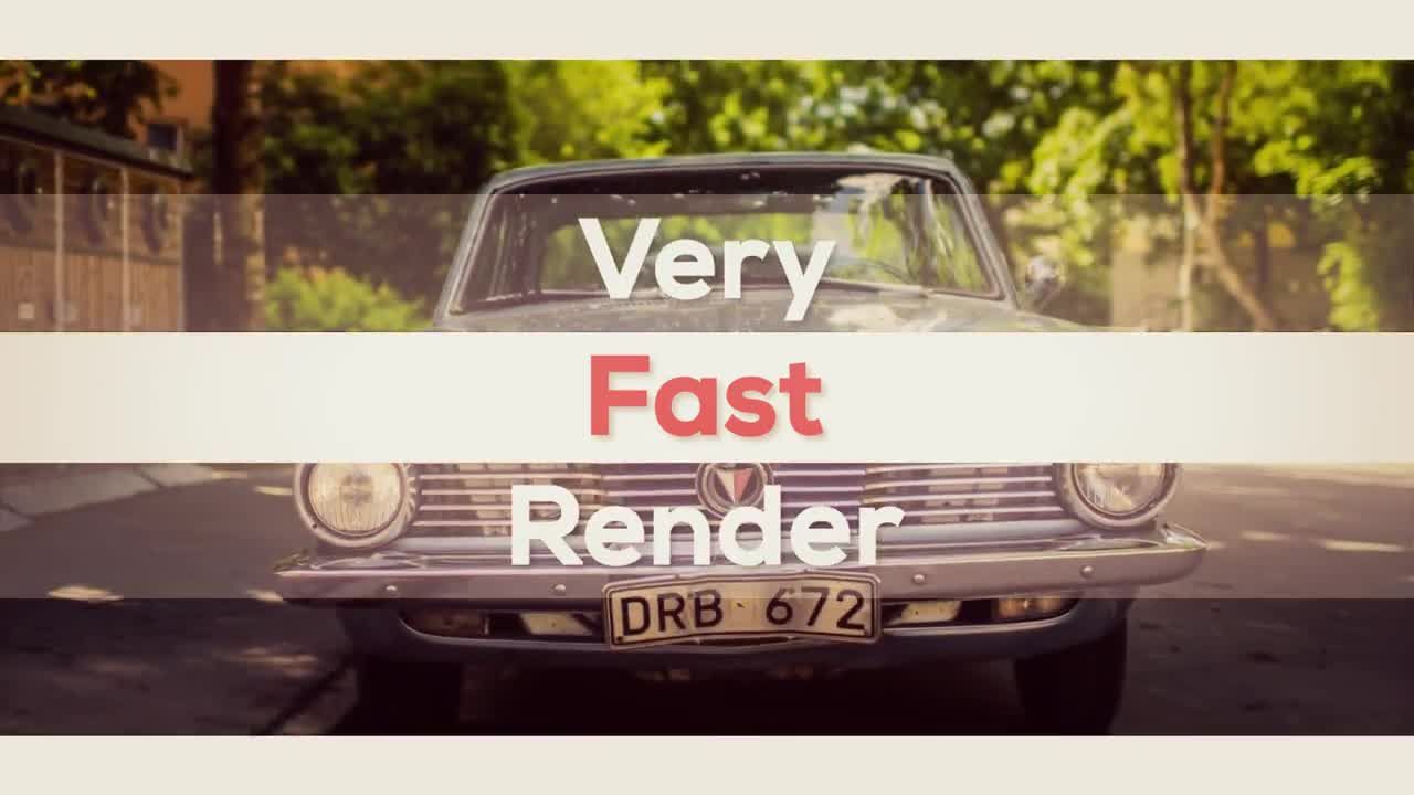 充满活力的旅游开场白素材库精选AE模板