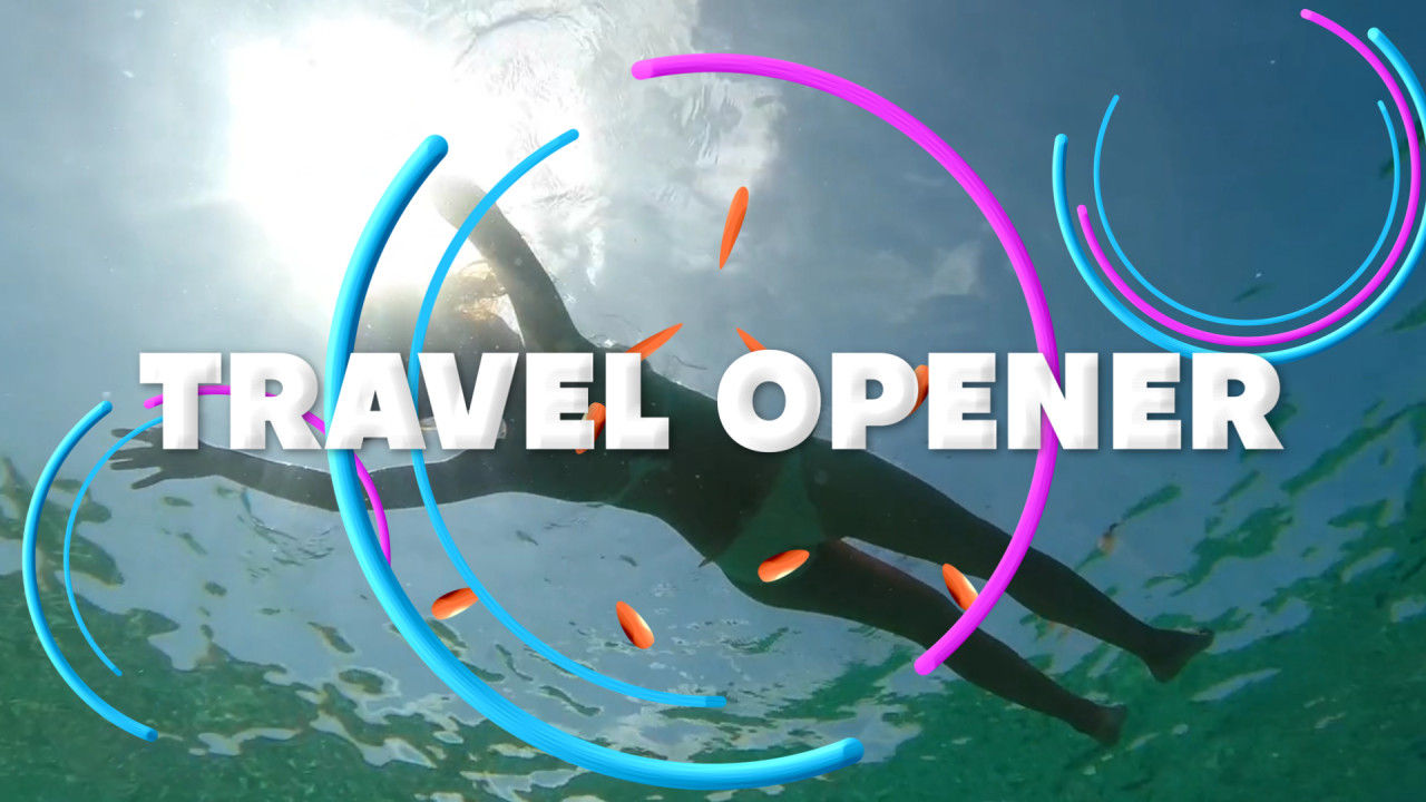Travel Opener旅行动画叠加素材库精选AE模板