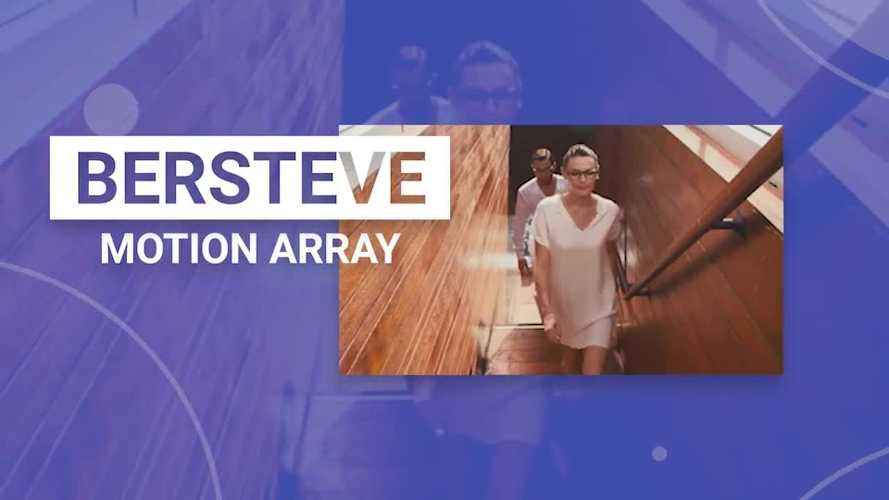 创意公司企业宣传片动态logo展示PR模版