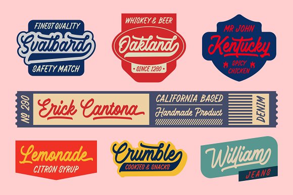 Battams No 25 Pro Font插图2