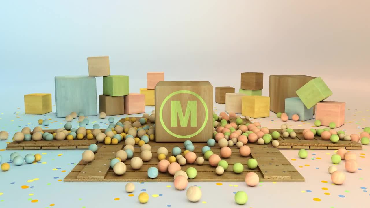 logo开场3D动画素材库精选AE模板