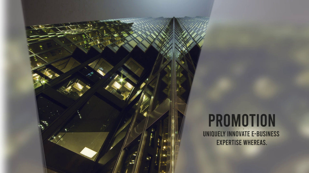 清洁简约设计公司宣传介绍素材库精选AE模板