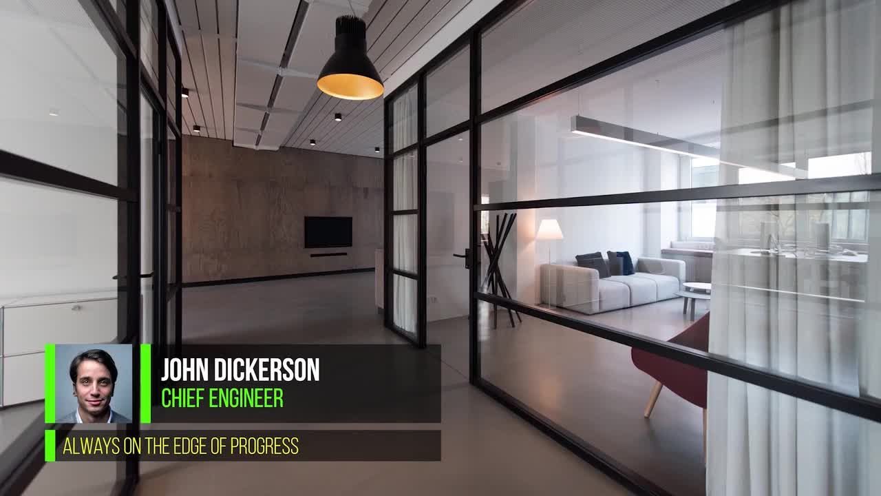 清洁照片下三分之一动画素材库精选AE模板