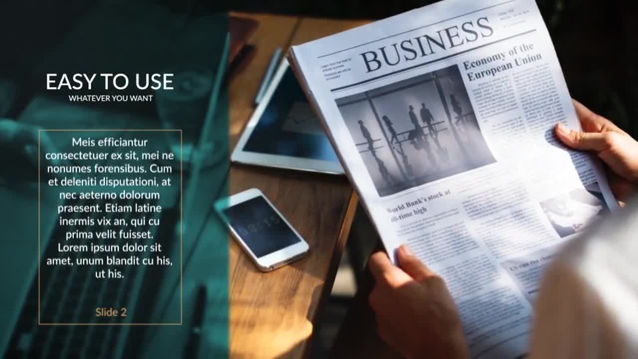 有创意过渡效果的时尚企业介绍素材库精选AE模板