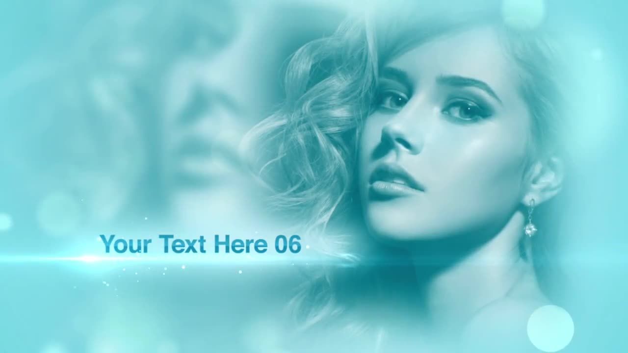 梦幻优雅的幻灯片图文展示素材库精选AE模板