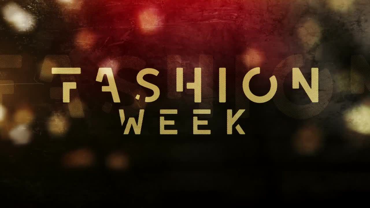 微妙漏光效果时装周素材库精选AE模板