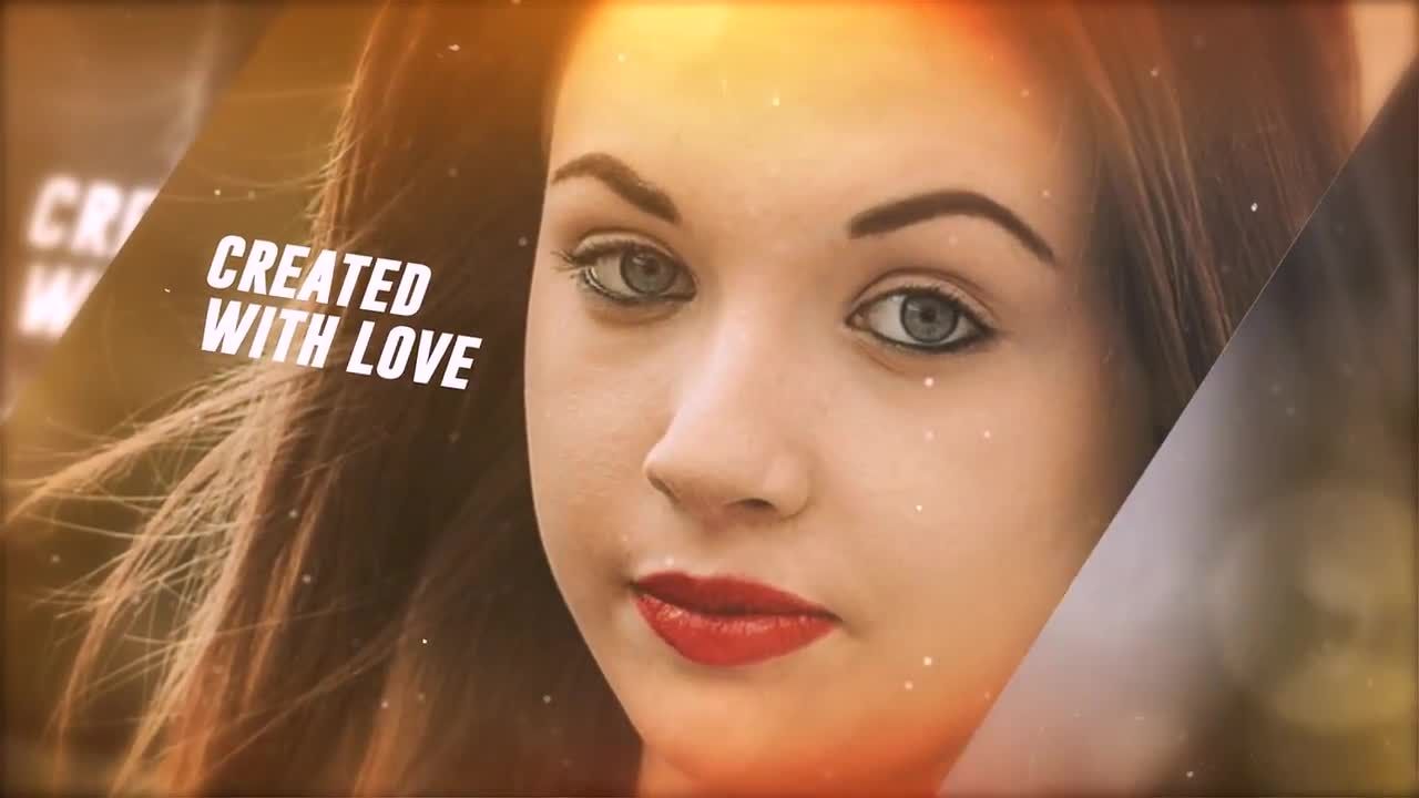 优雅的线条幻灯片素材库精选AE模板