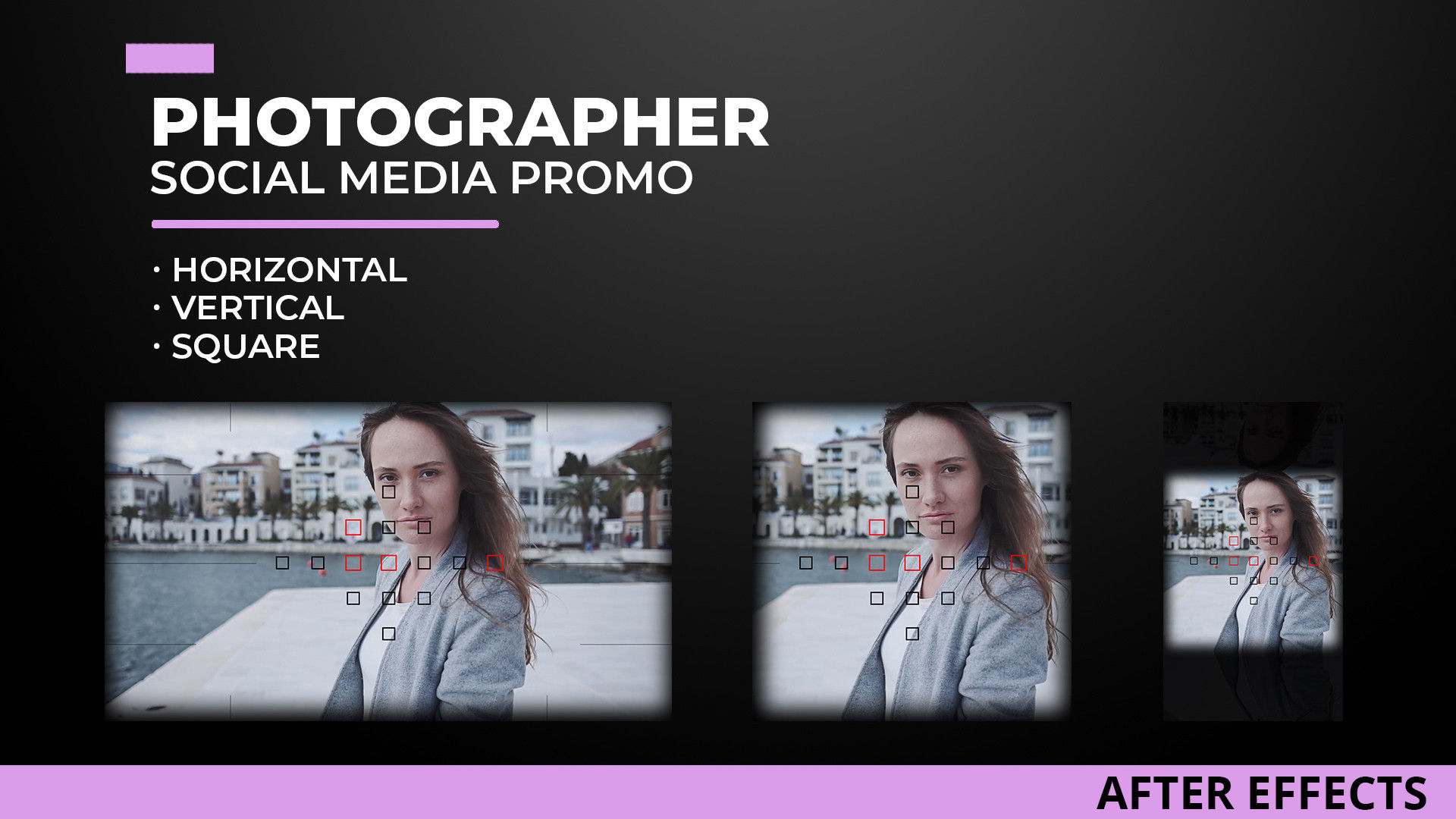 摄影师社交媒体促销素材库精选AE模板