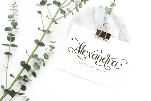 Rhonde – Modern Classic Font插图1