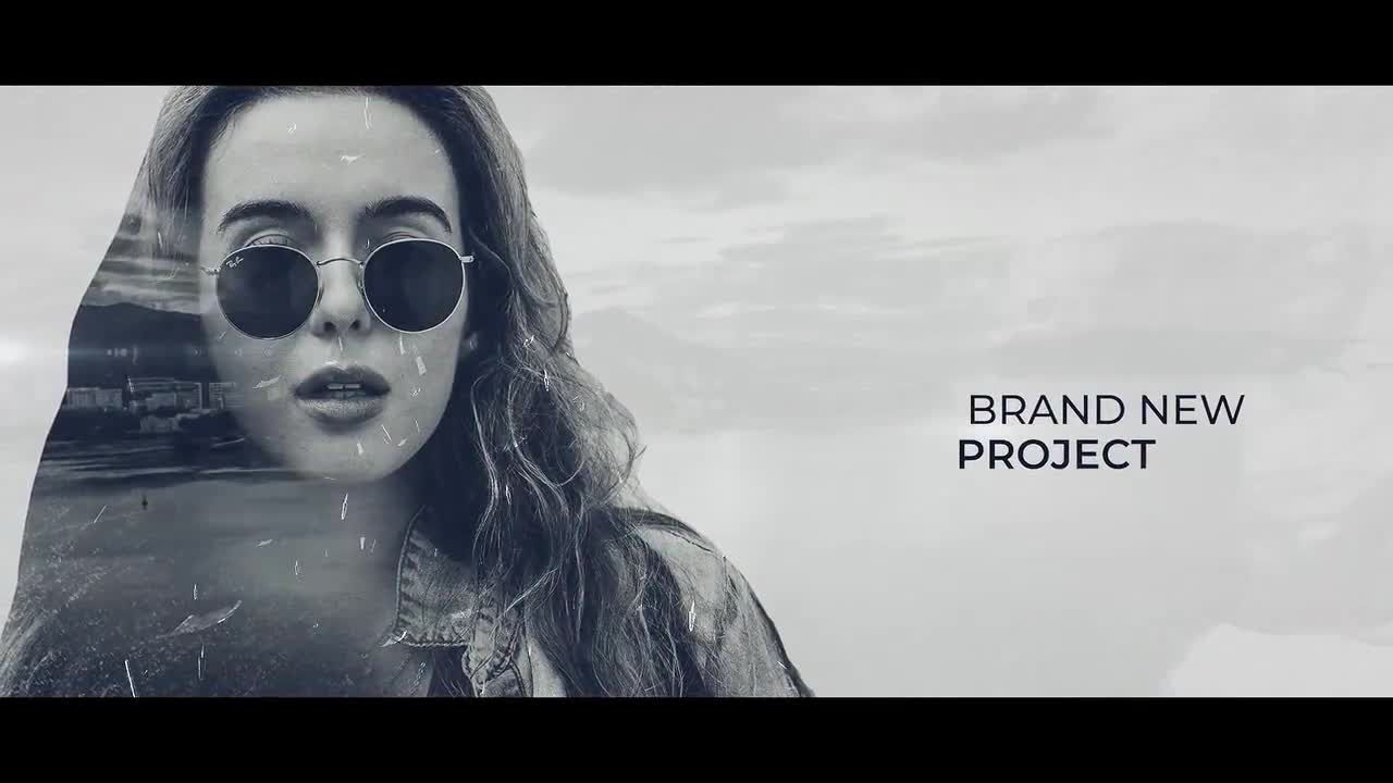 双重曝光开场白动画素材库推荐PR模板