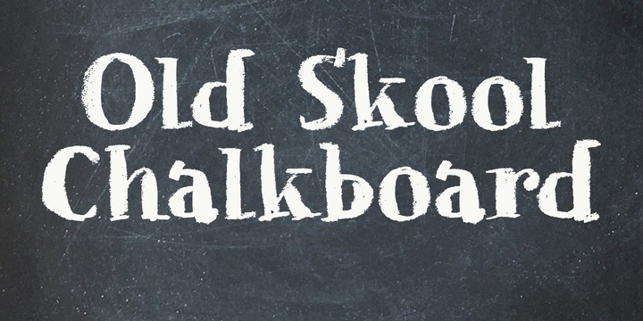 Chalkaholic Font Family素材之家精选英文字体