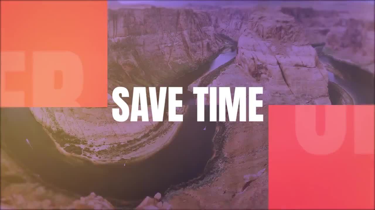 时尚现代动感视频宣传片头素材库推荐PR模板