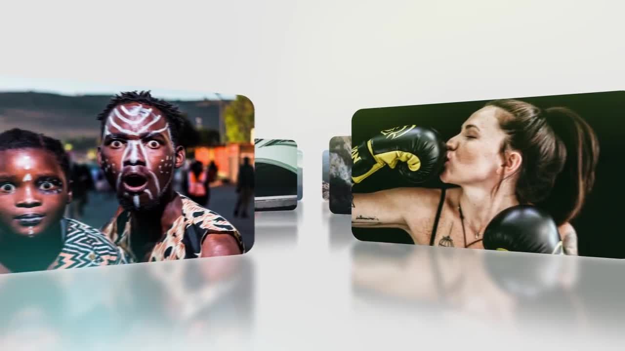 3D图片幻灯片素材库精选AE模板