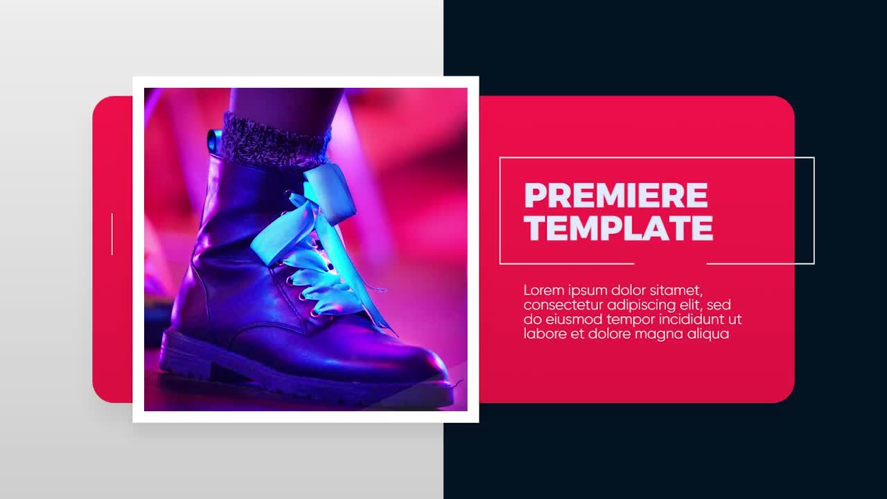 12个图像动画素材库推荐PR模板