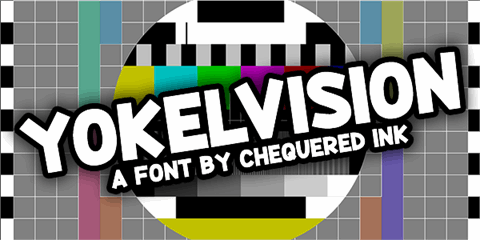 Yokelvision font素材之家精选英文字体