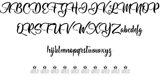 Allessa Personal Use font插图2 Allessa Personal Use font插图2