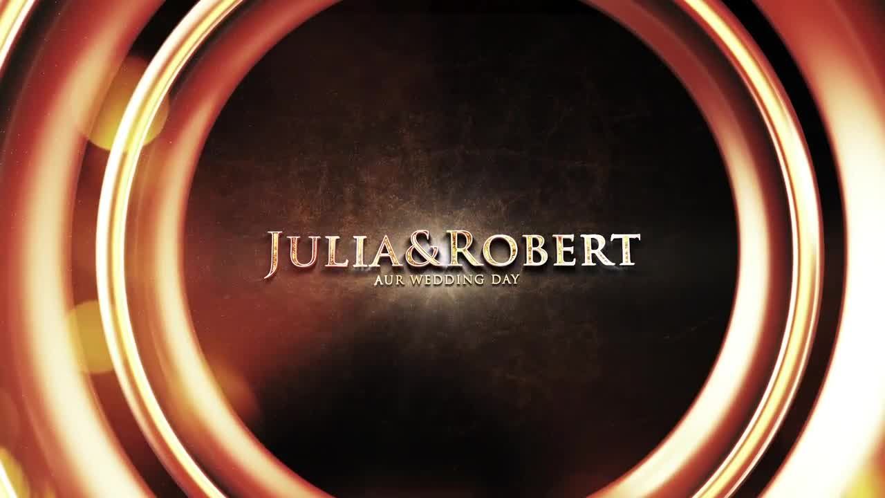 婚礼视频优雅介绍素材库精选AE模板