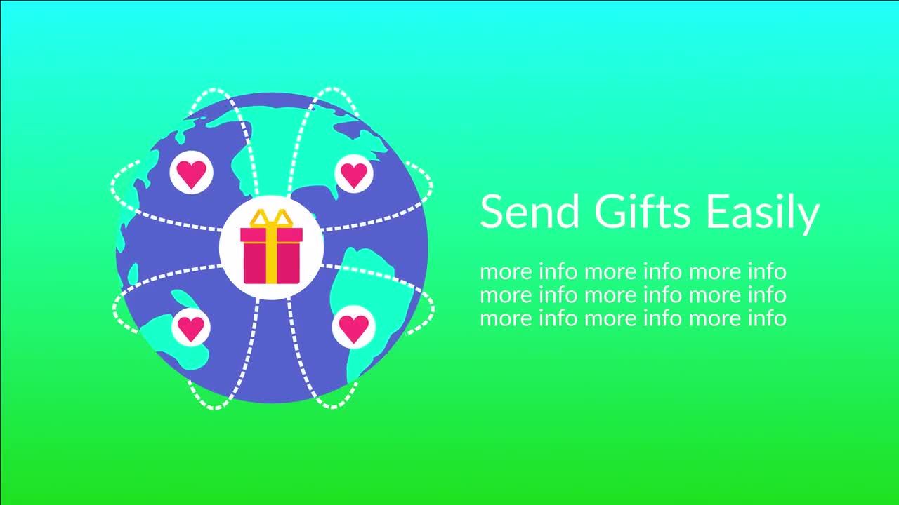 在线商店促销概念图标包素材库精选AE模板