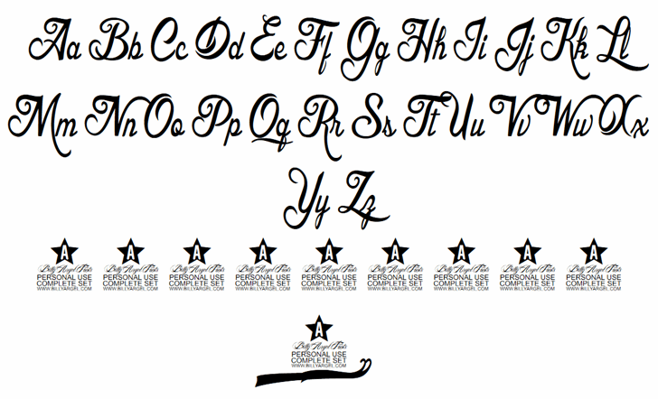 Hotel Costes Personal Use font插图2