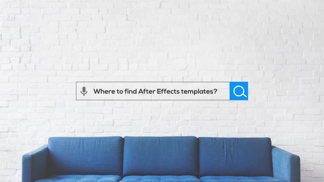 酷炫的搜索徽标动画素材库精选AE模板