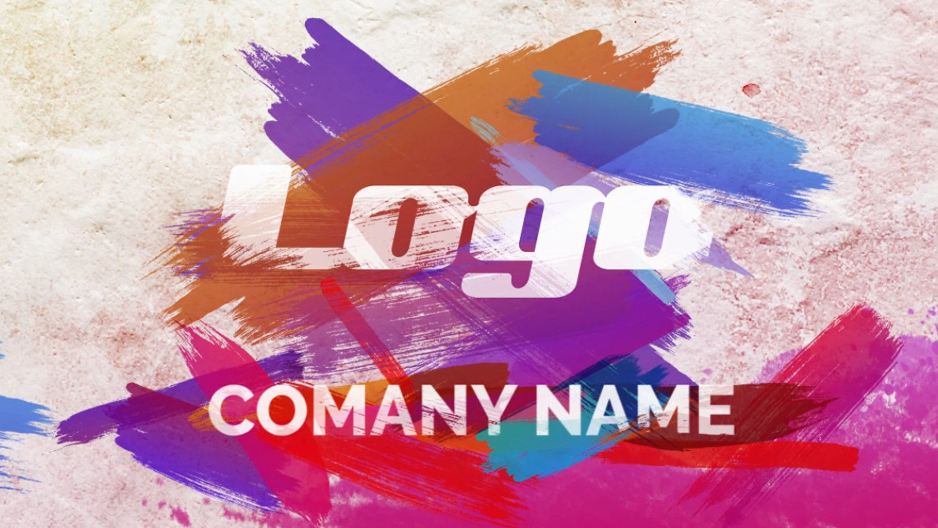 3种时尚标志画笔效果素材库推荐PR模板