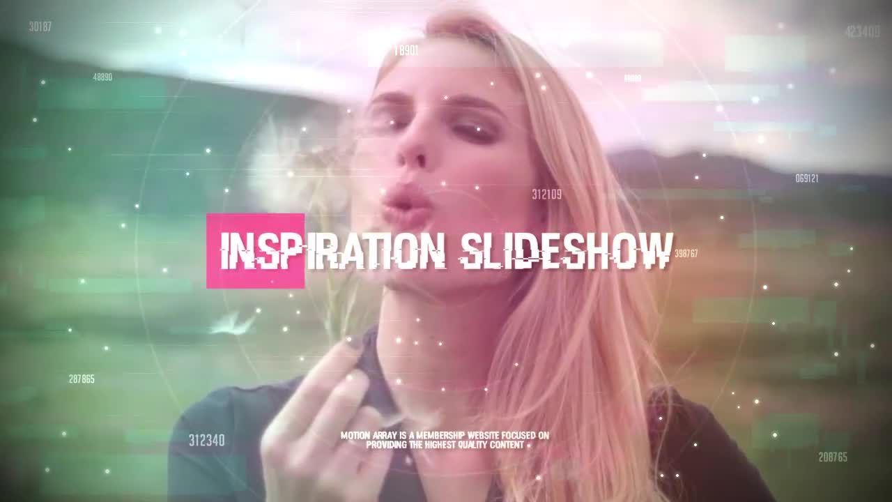 复古外观的画面损坏故障图文幻灯片展示素材库推荐PR模板